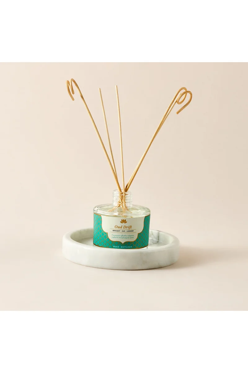 Lifestyle Golden Souk Oud Drift Scented Reed Diffuser Set - 120 ml